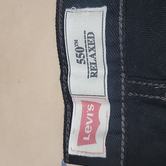 Levi's 550 Relaxed Size 9 Husky 29x25, Black Magic Color, NEW with Tags - Picture 9 of 14